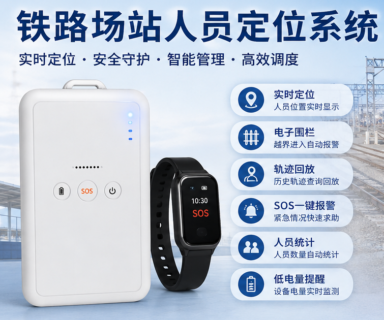 铁路场站人员定位系统