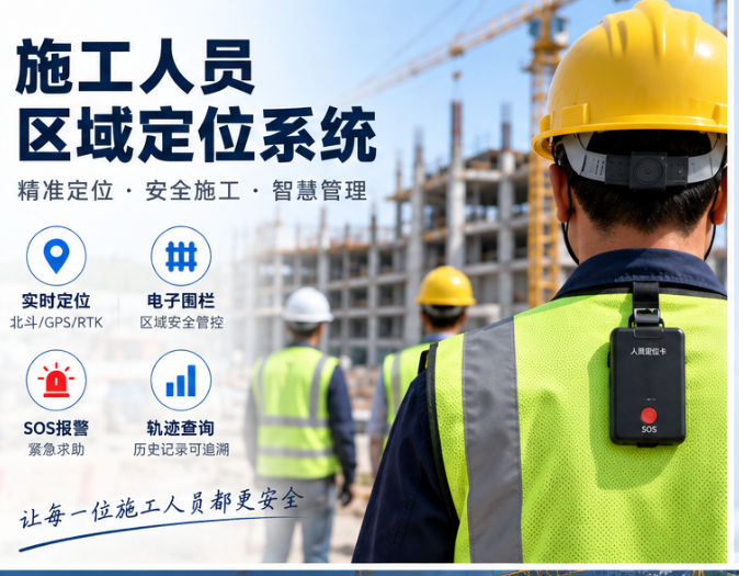 施工人员区域定位系统解决方案
